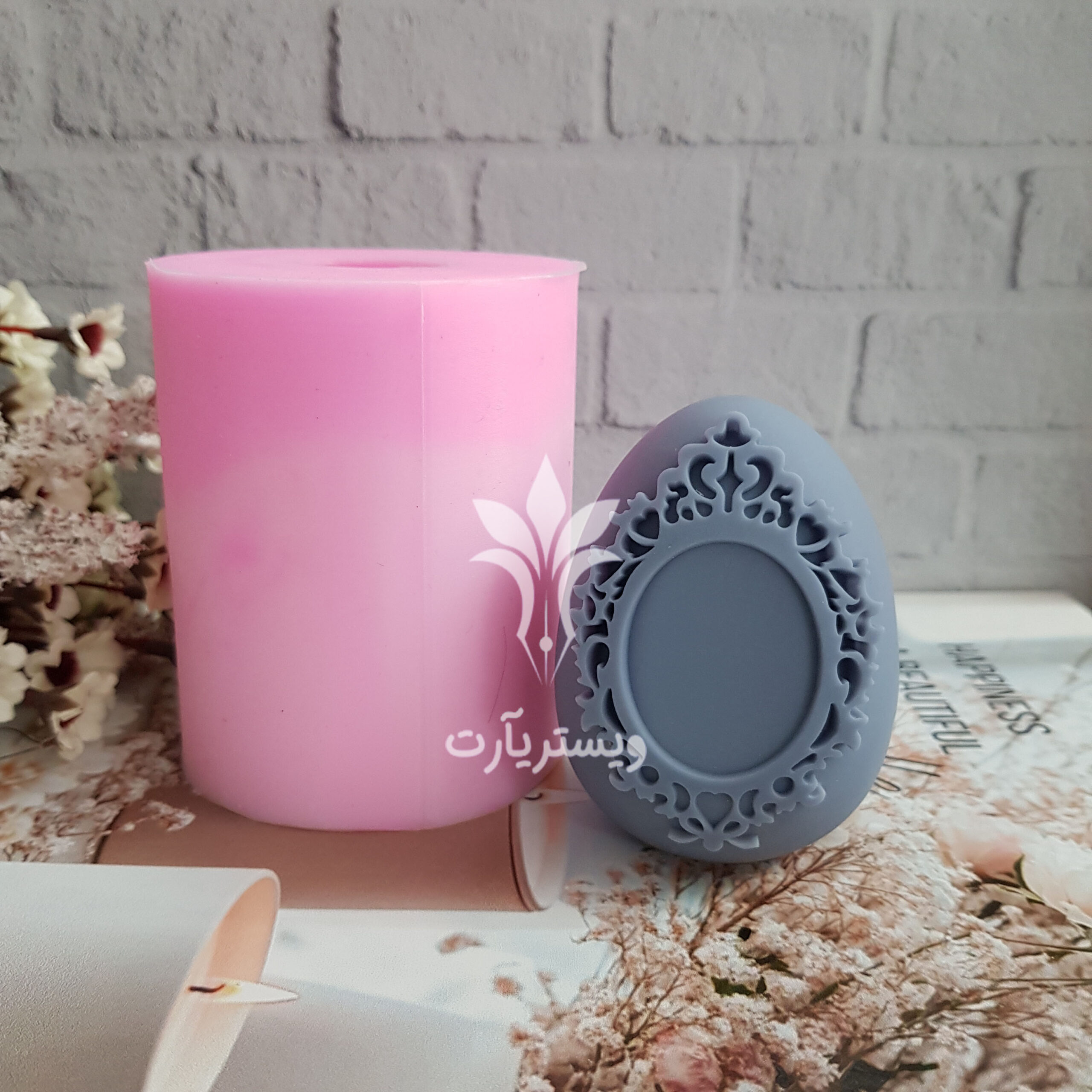 قالب سیلیکونی تخم مرغ قاب دار قالب سیلیکونی تخم مرغ قاب دار